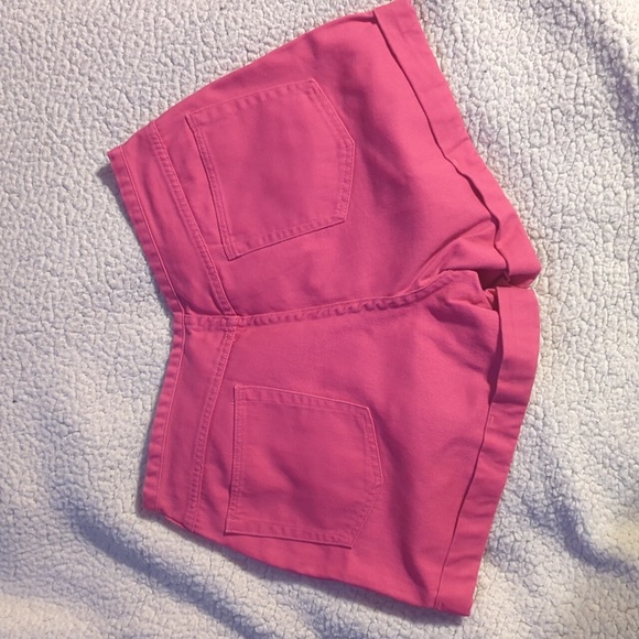 Women's size 14 pink denim shorts - Picture 2 of 3